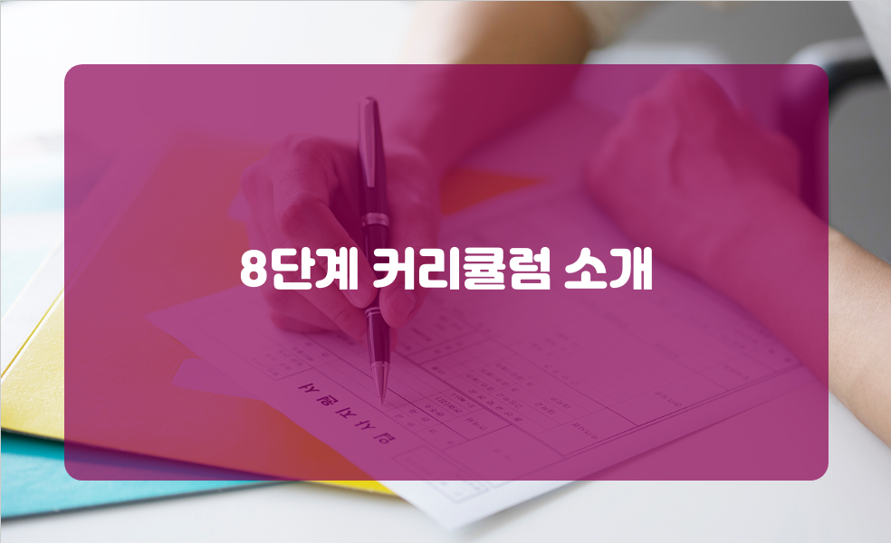 8단계 커리큘럼 소개