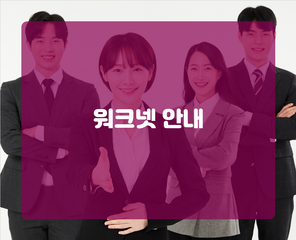 워크넷 안내