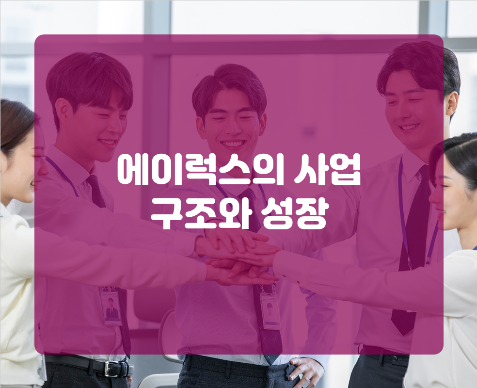 에이럭스의 사업 구조와 성장