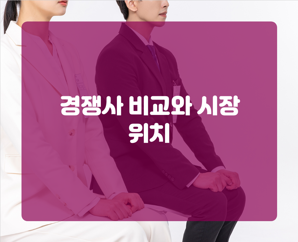 경쟁사 비교와 시장 위치