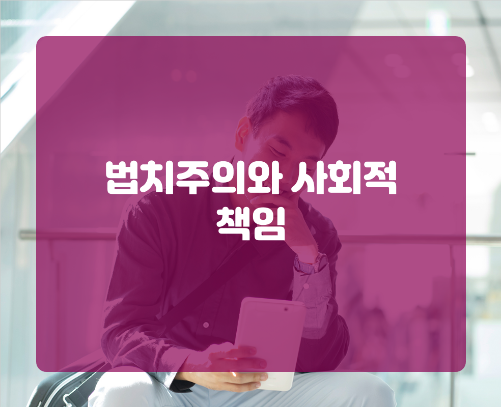 법치주의와 사회적 책임